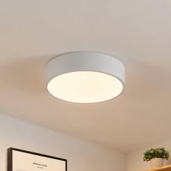 Lindby LED-taklampe Simera, Ø 30 cm, hvit, metall| Design- Og Hotellbelysning|Led-Innendørs