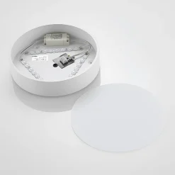 Lindby LED-taklampe Simera, Ø 30 cm, hvit, metall| Design- Og Hotellbelysning|Led-Innendørs