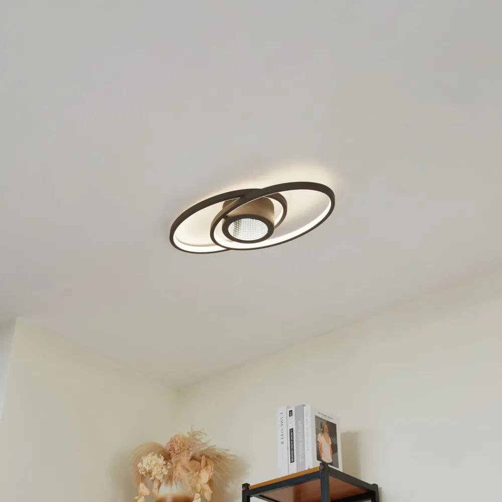 Lindby LED-taklampe Thalina, 60 cm, dimbar, Infinity Tunnel| Led-Innendørs