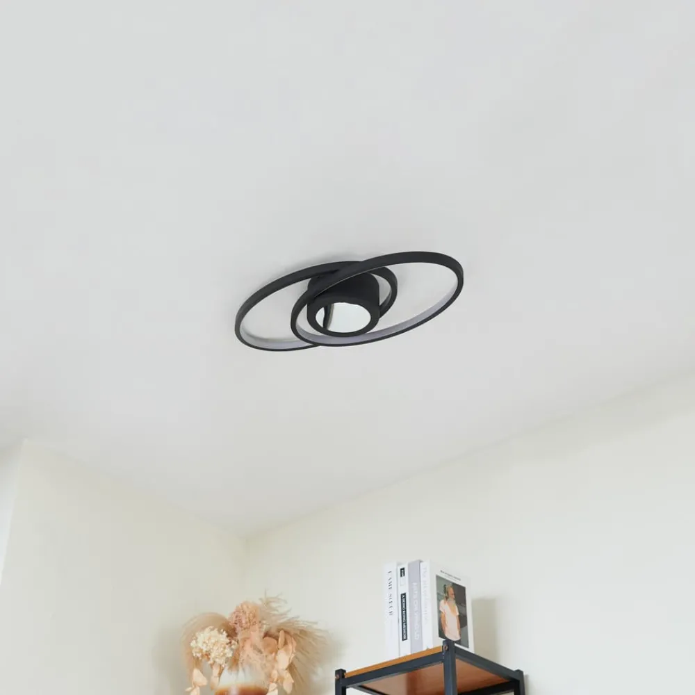 Lindby LED-taklampe Thalina, 60 cm, dimbar, Infinity Tunnel| Led-Innendørs