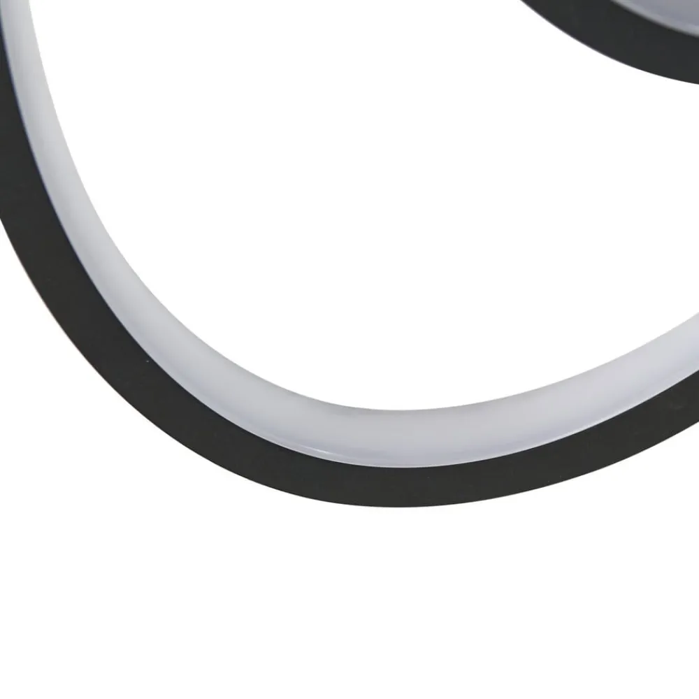 Lindby LED-taklampe Thalina, 60 cm, dimbar, Infinity Tunnel| Led-Innendørs