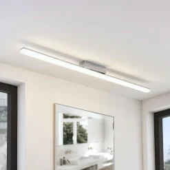 Lindby LED-taklampe til bad Levke, 116 cm, dimbar, IP44 Clearance