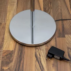 Lindby LED-uplight Malea, 180 cm, krom, metall Discount