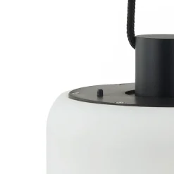 Lindby LED-utendørspendel Eleia, 2700 K, 16 cm, oppladbart batteri| Kommersiell Utebelysning|Led-Utendørs