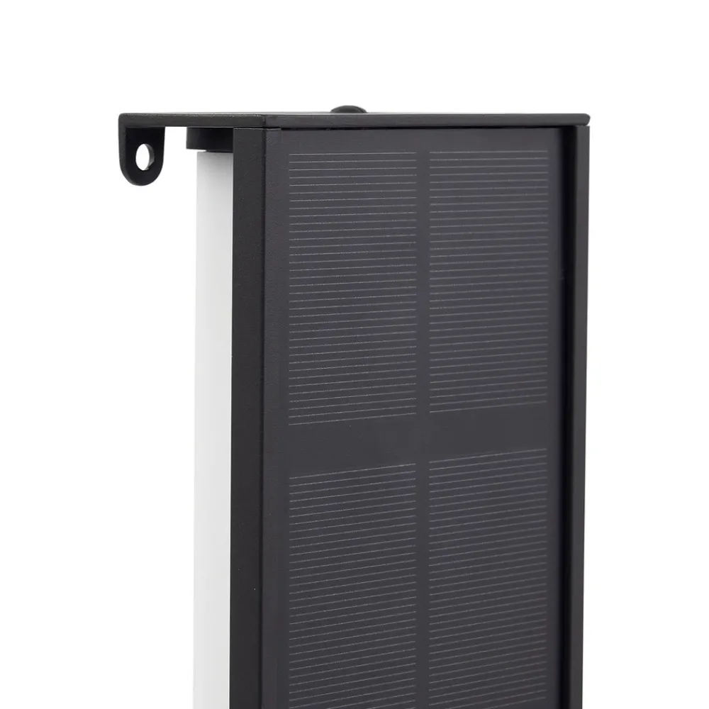 Lindby LED-vegglampe Laarni, dimbar, IP54, svart Hot