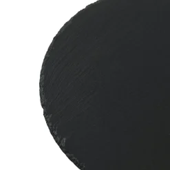 Lindby LED-vegglampe Peetu, Ø 25 cm, skifer, dimbar| Vegglamper