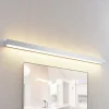 Lindby LED-vegglampe til bad Layan, 120 cm, krom, metall| Led-Innendørs|Vegglamper
