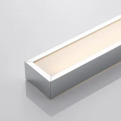 Lindby LED-vegglampe til bad Layan, 120 cm, krom, metall| Led-Innendørs|Vegglamper