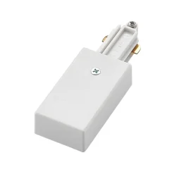 Lindby Linaro endemating, hvit, 1-fase system| Skinnesystem