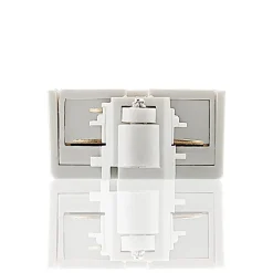 Lindby Linaro endemating, hvit, 1-fase system| Skinnesystem