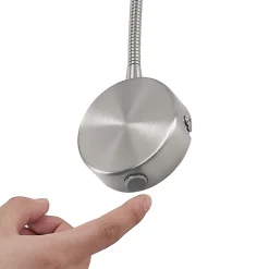 Lindby Lioma vegglampe med fleksibel arm, nikkel Hot