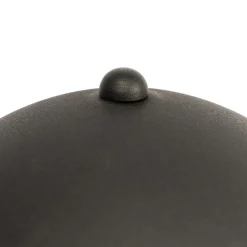 Lindby Lonnaris bordlampe med rotting, svart| Bordlamper