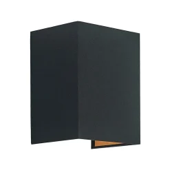 Lindby Lukani vegglampe, kantet| Design- Og Hotellbelysning|Vegglamper