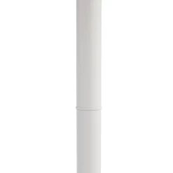 Lindby Madea utelampe, hvit, 2 lyskilder, 213 cm, E27, IP44| Lyktestolper