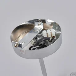 Lindby Melia taklampe, lilla/rosa/oransje, tekstil, Ø56cm| Design- Og Hotellbelysning|Taklamper