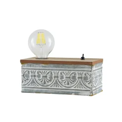 Lindby Mella bordlampe med vintage-karakter| Bordlamper