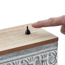 Lindby Mella bordlampe med vintage-karakter| Bordlamper