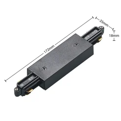 Lindby mellomtilkobling Linaro, svart, 1-fase system