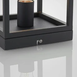 Lindby Meron taklampe, kasseformet, mørkegrå Sale