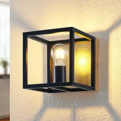 Lindby Miravi vegglampe, gullfoliefinish| Vegglamper