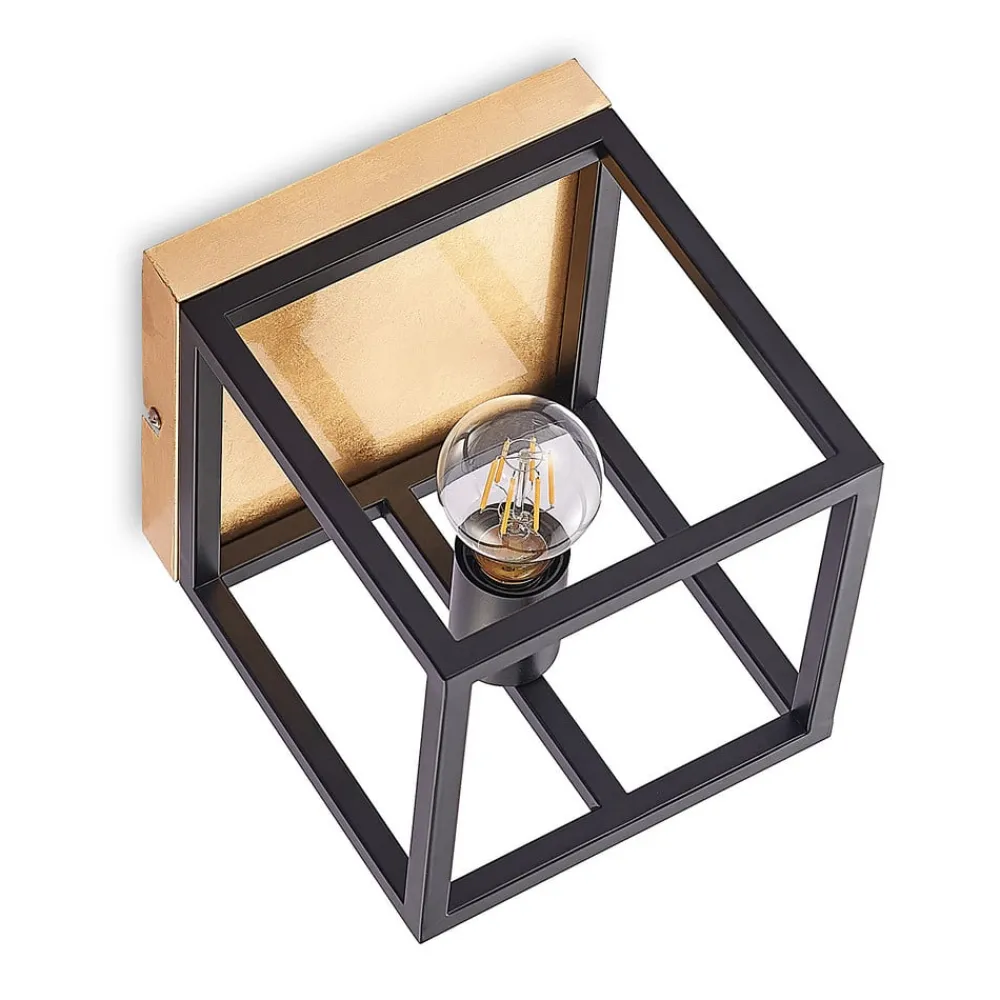 Lindby Miravi vegglampe, gullfoliefinish| Vegglamper