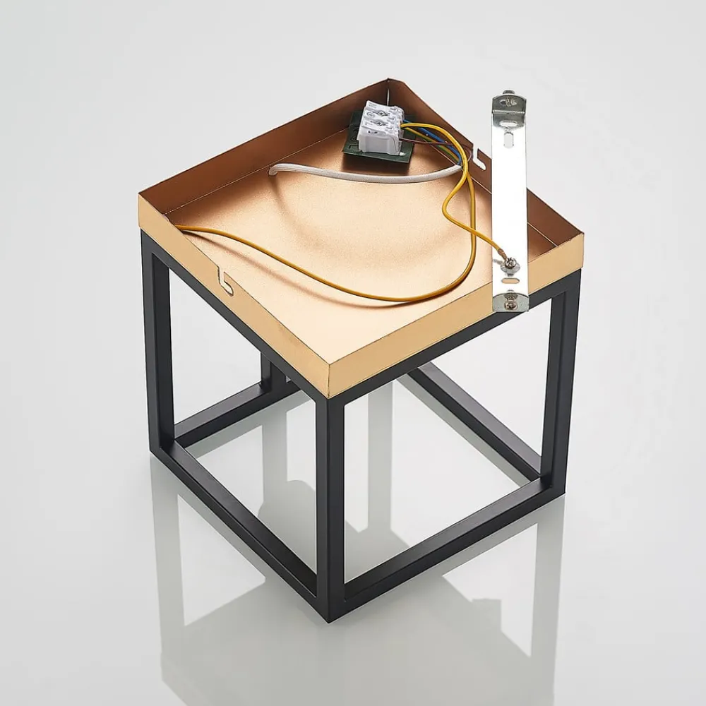 Lindby Miravi vegglampe, gullfoliefinish| Vegglamper