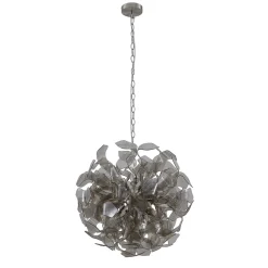 Lindby Moscalina hengelampe, røykgrå Clearance