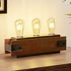 Lindby Nilaska bordlampe, 3 lyskilder Sale