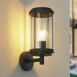 Lindby Ojali utendørs vegglampe, lykt| Vegglamper Utendørs