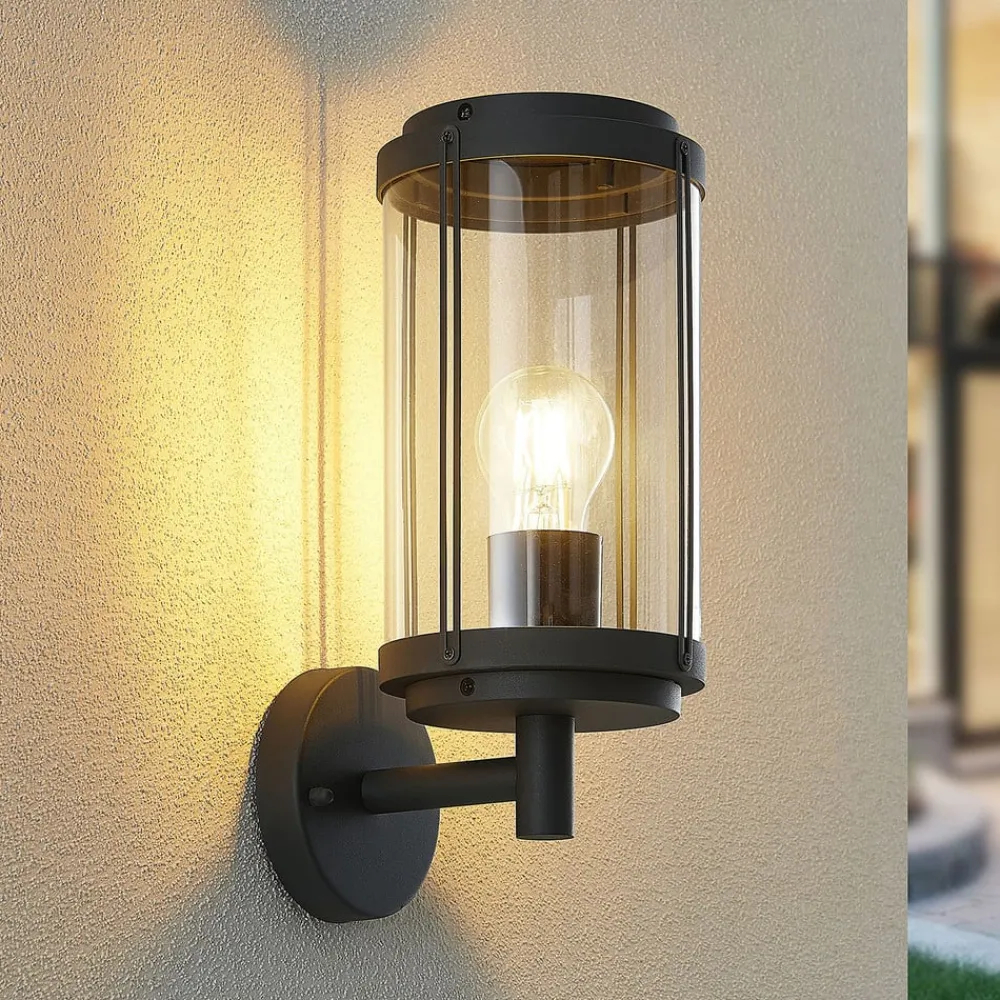 Lindby Ojali utendørs vegglampe, lykt| Vegglamper Utendørs