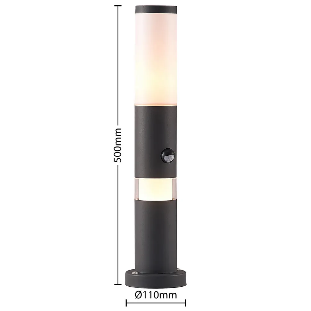 Lindby Okari sokkellampe i aluminium med sensor Sale