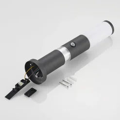 Lindby Okari sokkellampe i aluminium med sensor Sale