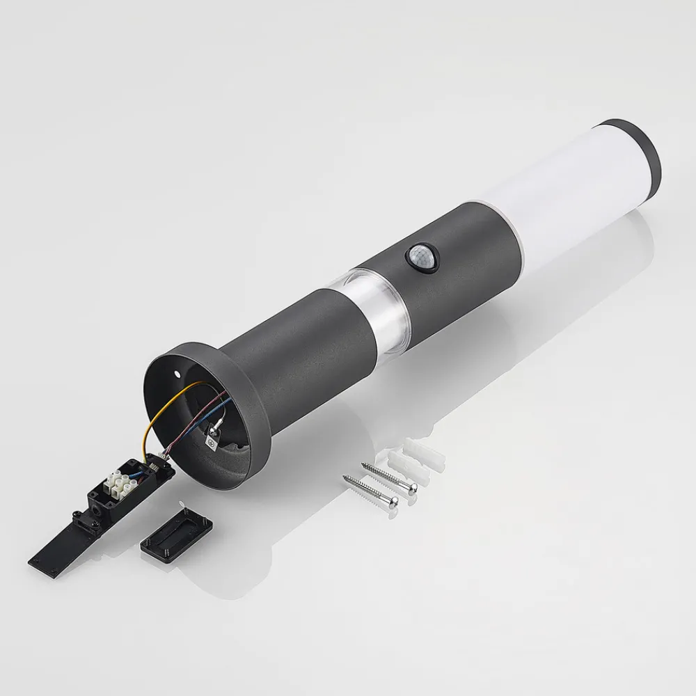 Lindby Okari sokkellampe i aluminium med sensor Sale