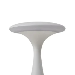 Lindby oppladbar LED-bordlampe Evelen, hvit, IP54, CCT Best