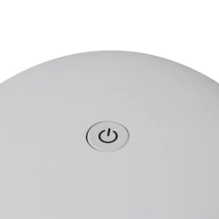 Lindby oppladbar LED-bordlampe Evelen, hvit, IP54, CCT Best