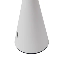 Lindby oppladbar LED-bordlampe Evelen, hvit, IP54, CCT Best