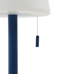Lindby oppladbar LED-lampe Azalea blå aluminium CCT høydejusterbar| Terrassebelysning