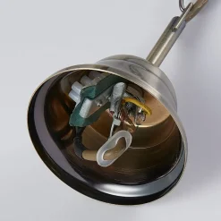 Lindby Otis pendellampe, Ø 30 cm, hvit, glass, kjegle, E27| Pendellamper