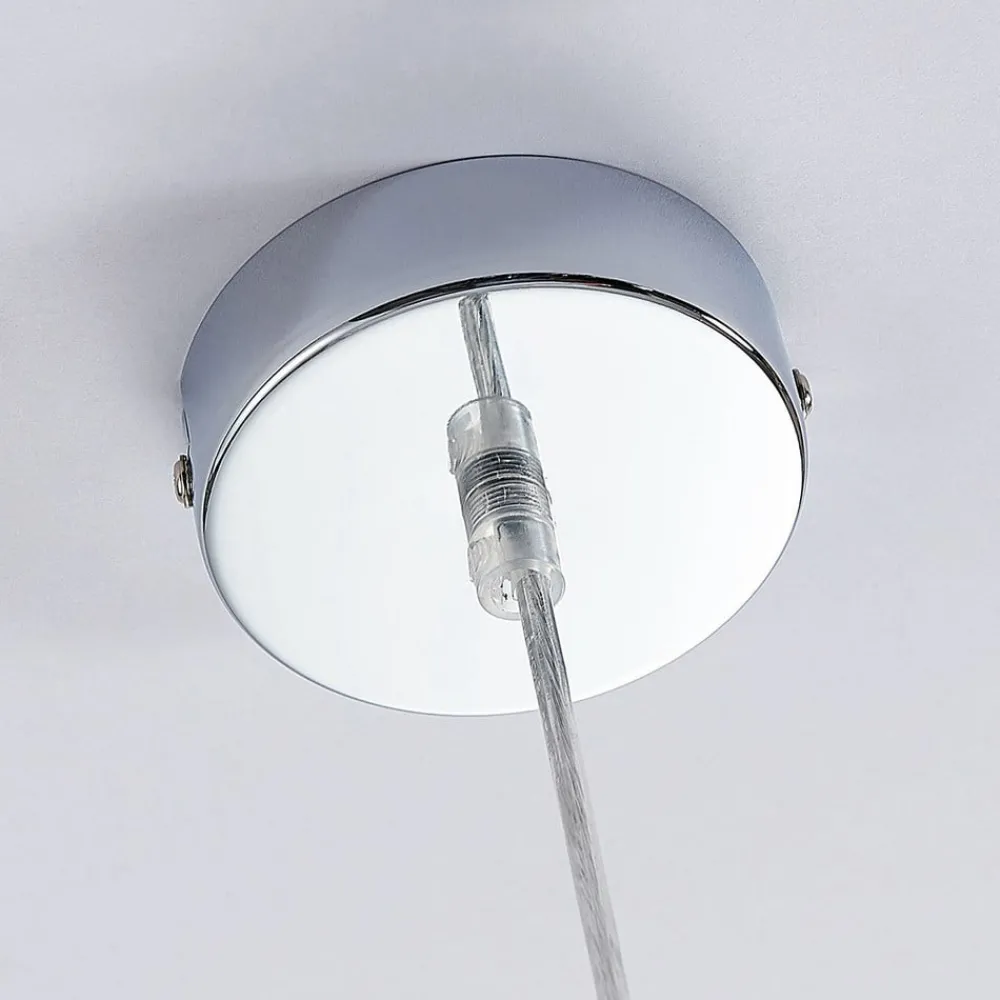 Lindby pendellampe Sina, Ø 35 cm, tre, E27| Pendellamper