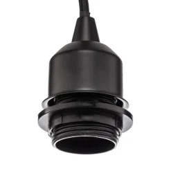 Lindby pendellampe Soula, Ø 26 cm, beige, plast, E27 Discount