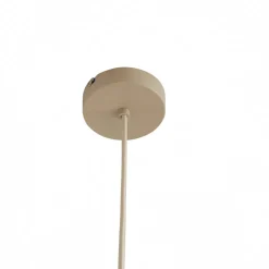 Lindby pendellampe Valdorin, beige, papir, Ø 40 cm, E27 Online