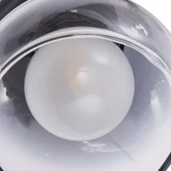 Lindby Pendura taklampe, 2 lyskilder, svart, glass| Spotter I Tak