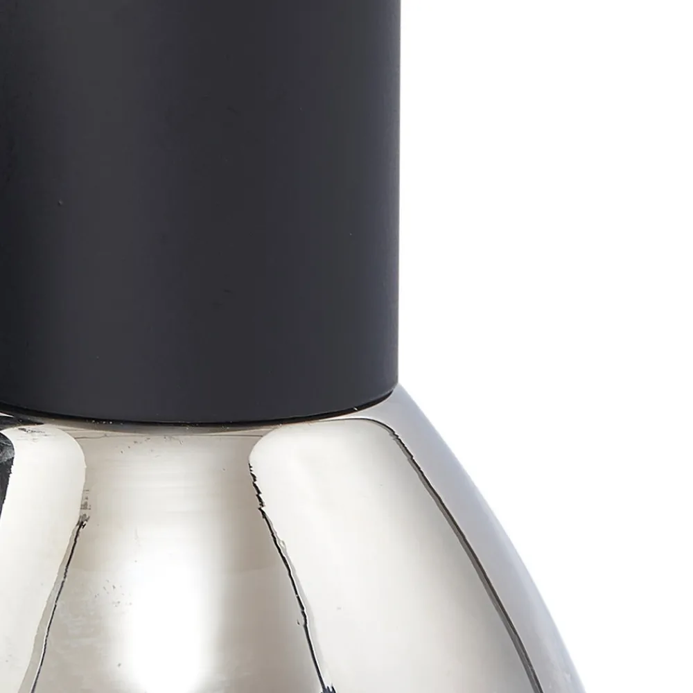 Lindby Pendura vegglampe, Ø 9 cm, svart, glass Clearance