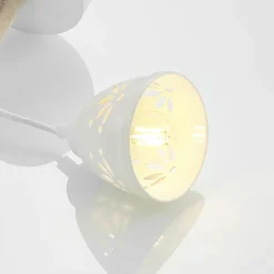 Lindby Pimana vegglampe med keramikkskjerm Hot