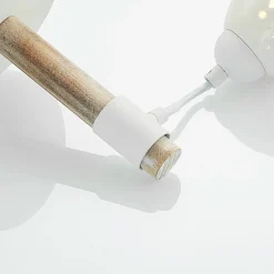 Lindby Pimana vegglampe med keramikkskjerm Hot