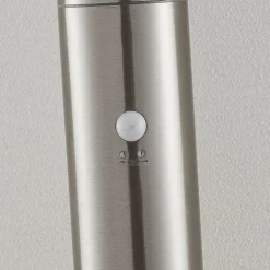 Lindby Piper sensor-veilampe i stål| Utebelysning Med Sensor|Utebelysning Med Sensor