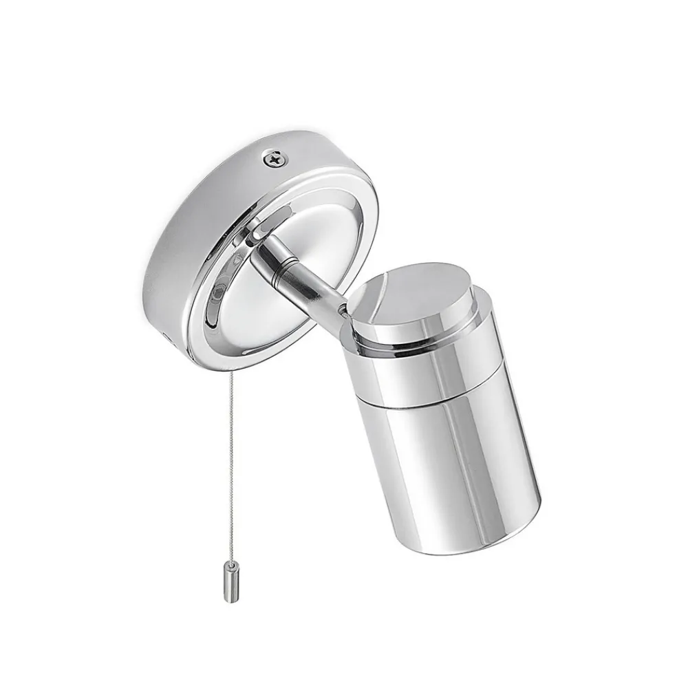 Lindby Remilan vegglampe, krom New