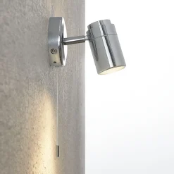 Lindby Remilan vegglampe, krom New