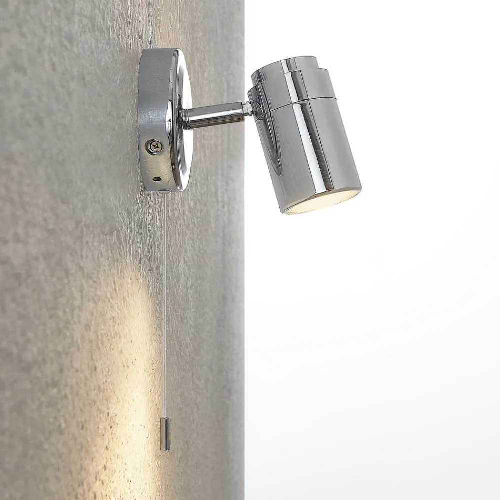 Lindby Remilan vegglampe, krom New