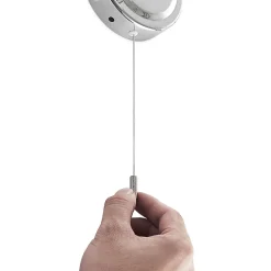 Lindby Remilan vegglampe, krom New